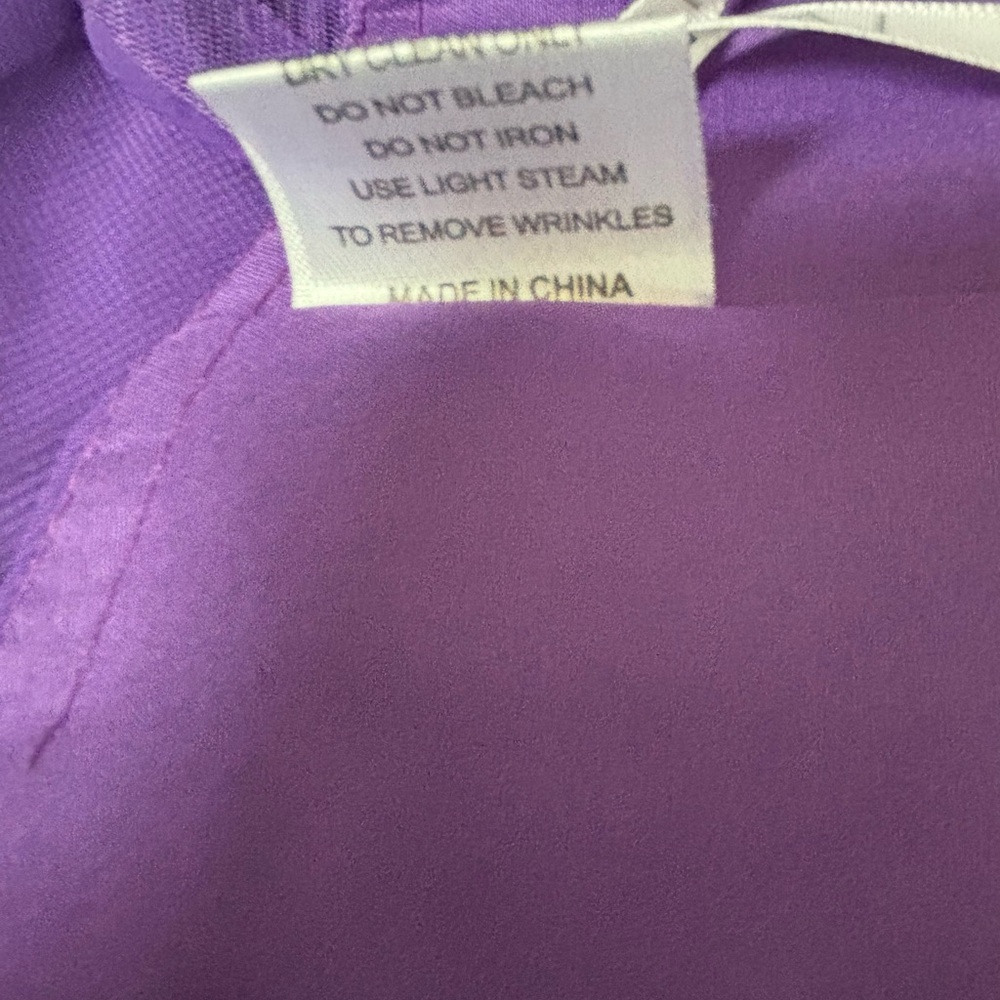 NWT! Elegant Halter Purple Evening/Bridesmaid Gown - Picture 10 of 10